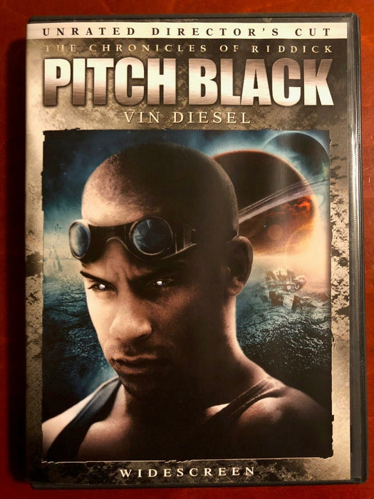 Pitch Black (DVD, 2000, Unrated, Directors Cut, Widescreen) - K7 - for just $1.99! 