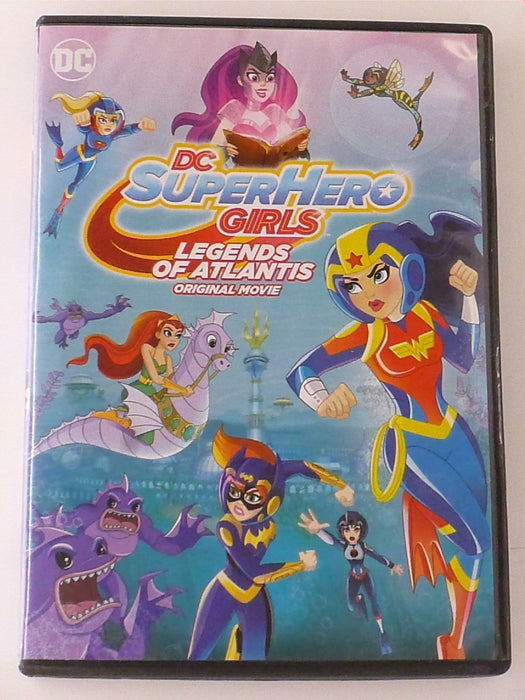 DC SuperHero Girls - Legends of Atlantis Original Movie (DVD, 2018) - L04 - for just $2.50! 