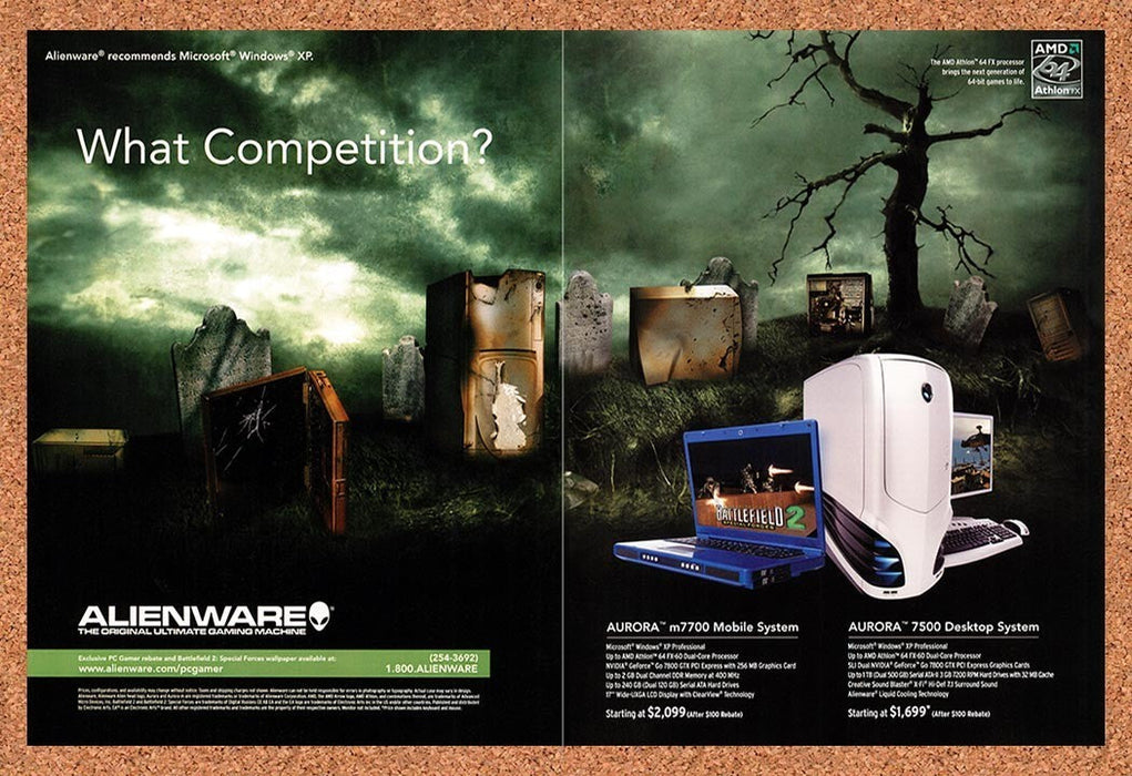 2006 Battlefield 2 Special Forces Alienware Original Ad v2 - for just $19.49! 