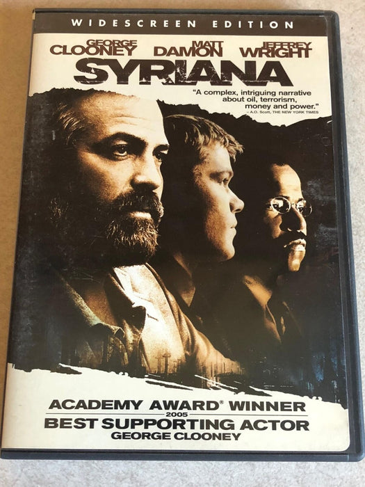 Syriana (DVD, 2006, Widescreen) - J1022 - for just $1.99! 