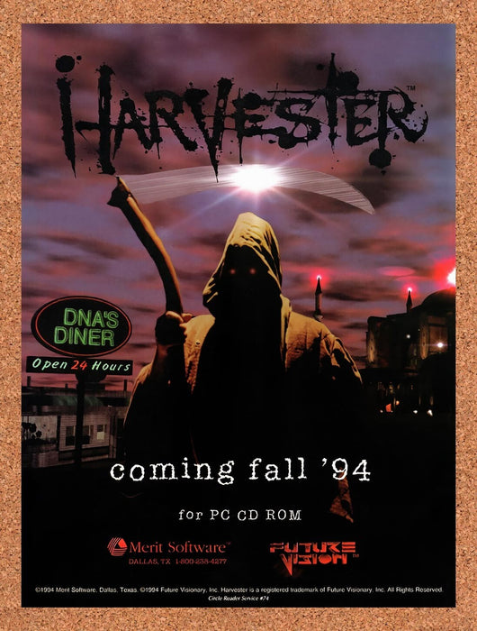 1994 Harvester PC Original Ad v1 - for just $17.99! 