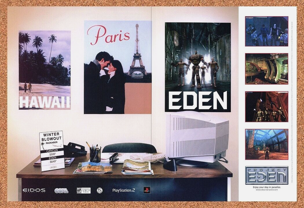 2003 Project Eden PC Original Ad - for just $21.49! 