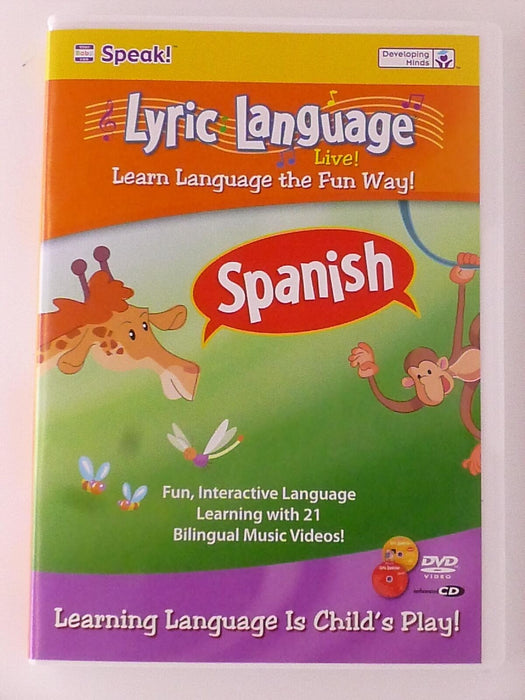 Your Baby Can Speak - Lyric Language - Spanish (DVD) - I0123 - for just $10.99! 