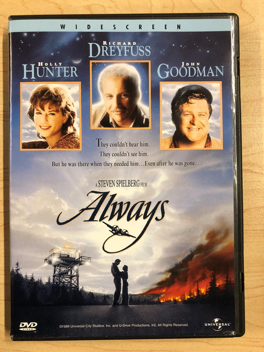 Always (DVD, 1989, Widescreen) - K7 - for just $3.99! 