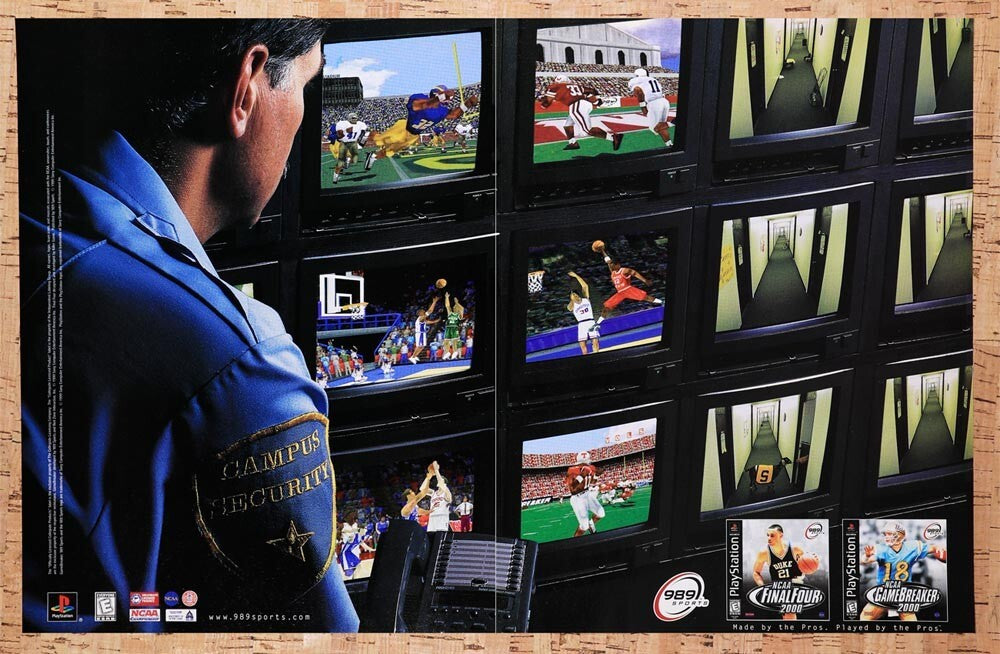 1999 989 Studios Sports Games Original Ad v4 - for just $21.49! 