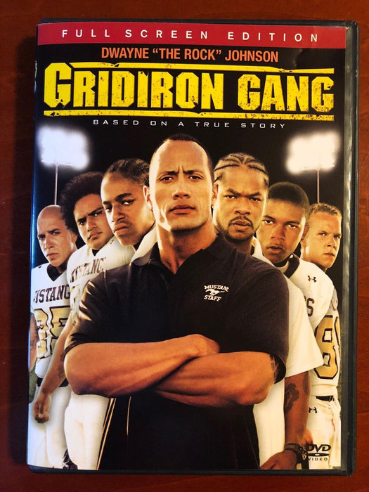 Gridiron Gang (DVD, 2006, Full Frame) - J1022 - for just $1.99! 