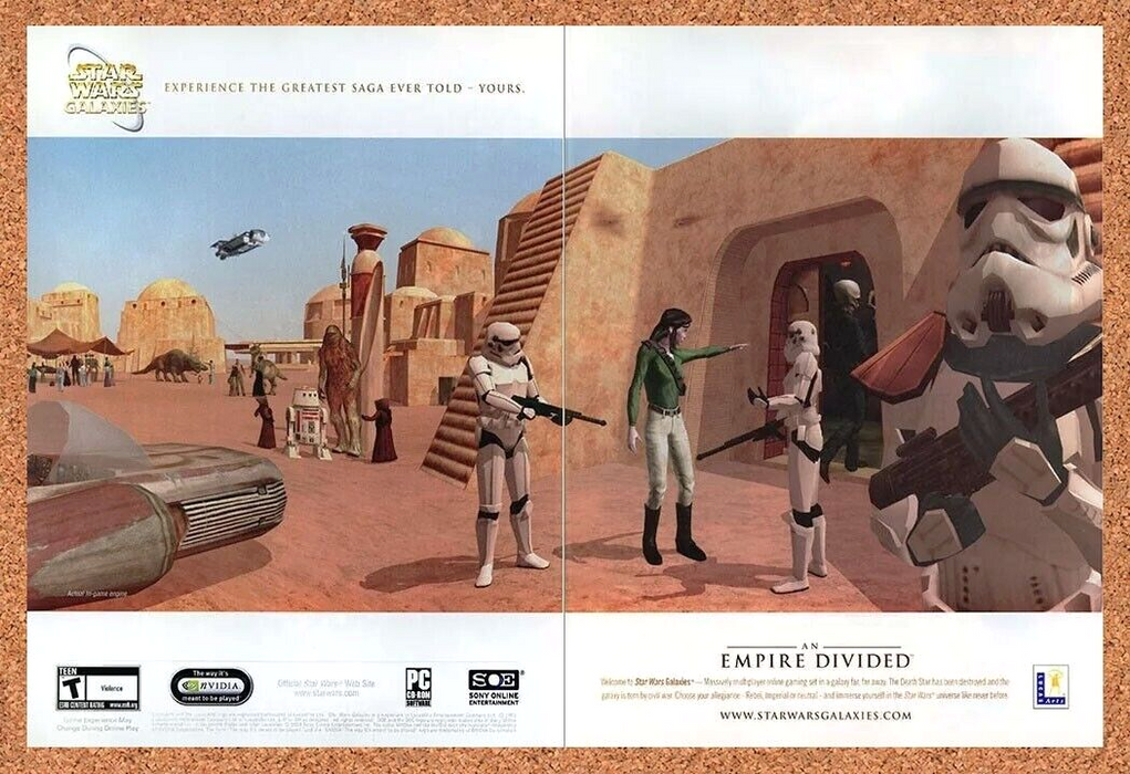 2006 Star Wars An Empire Divided PC Original Ad - for just $22.49! 