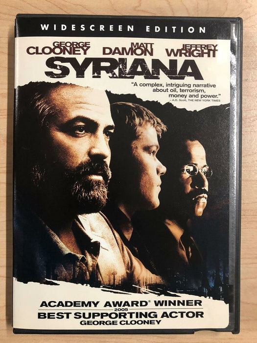 Syriana (DVD, Widescreen, 2005) - L05 - for just $1.99! 