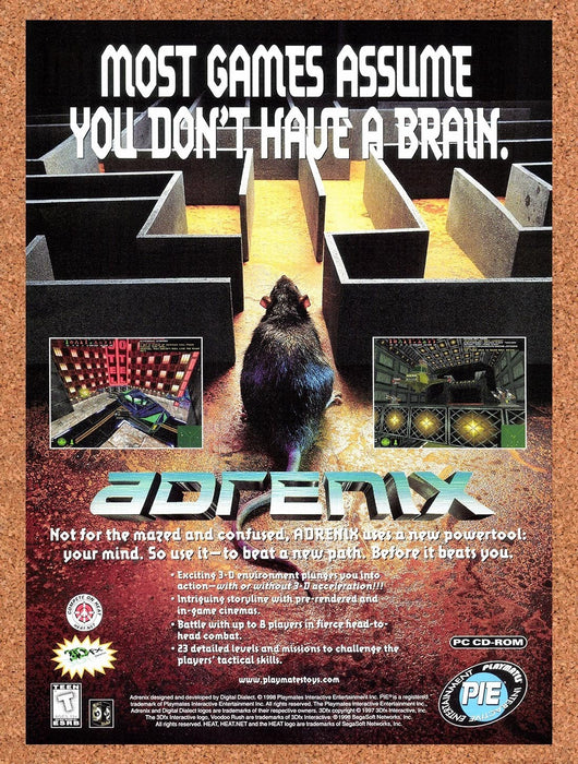 1998 Adrenix PC Original Ad v1 - for just $19.49! 
