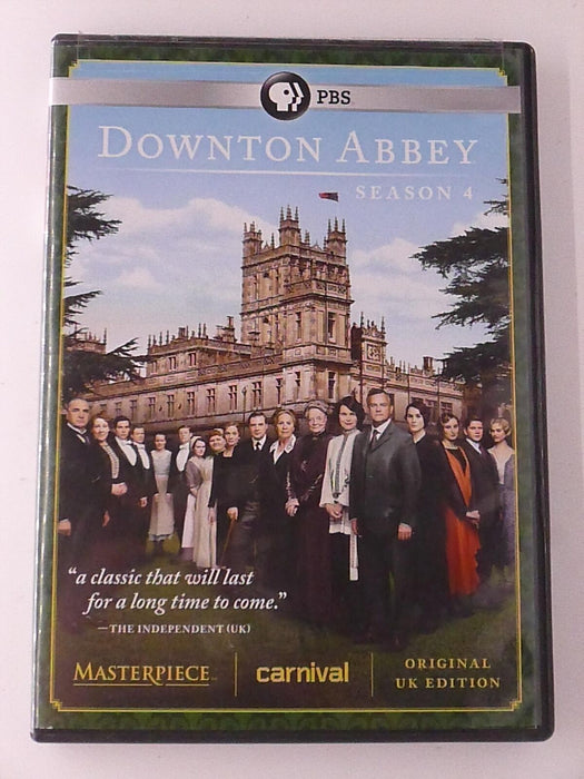 Downton Abbey - Season 4 (DVD, PBS, 2014) - K8 - for just $3.25! 
