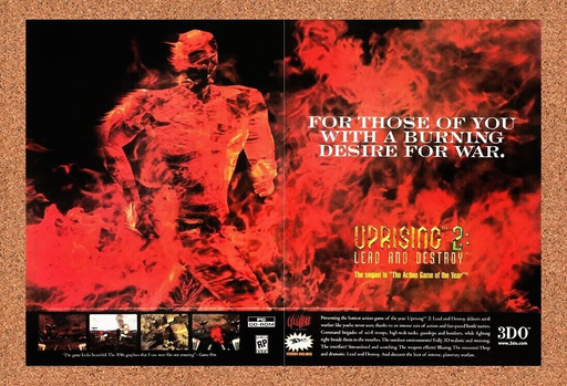 2000 Uprising 2 Lead And Destroy PC Original Ad v1 - for just $21.49! 