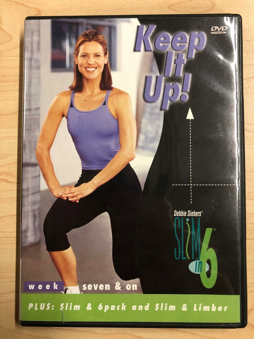 Debbie Siebers Slim in 6 - Keep It Up Week 7 and On (DVD, exercise) - I1030 - for just $1.99! 