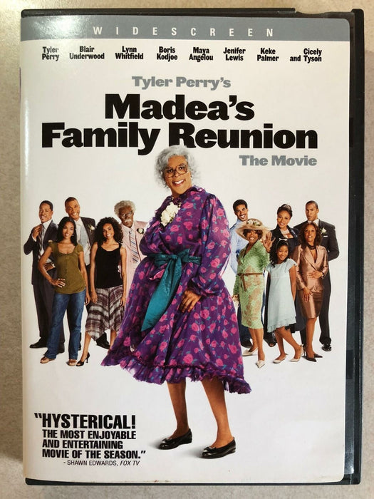 Tyler Perry Madeas Family Reunion (DVD, 2006, Widescreen) - K0107 - for just $1.99! 