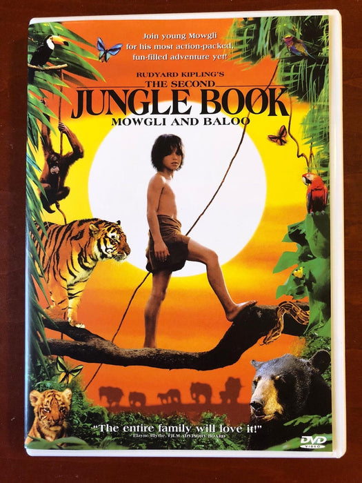 The Second Jungle Book Mowgli and Baloo (DVD, 1997, Rudyard Kipling) - K7 - for just $1.99! 