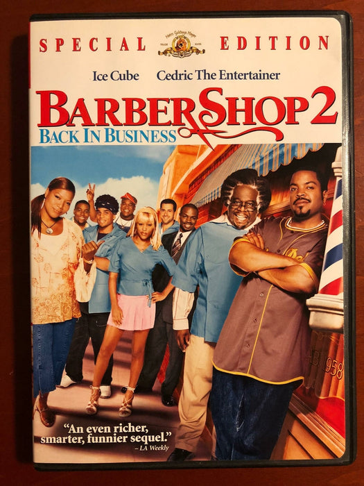 Barbershop 2 - Back in Business (DVD, 2004, Special Edition) - L05 - for just $1.99! 