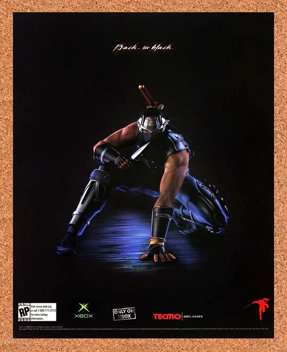 2005 Ninja Gaiden Xbox Original Ad - for just $17.99! 