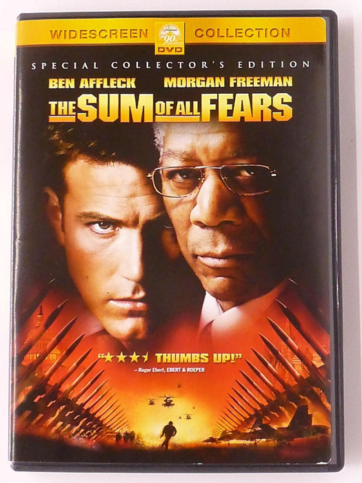 The Sum of all Fears (DVD, Widescreen, Special Collectors Edition, 2002) - J1105 - for just $1.99! 