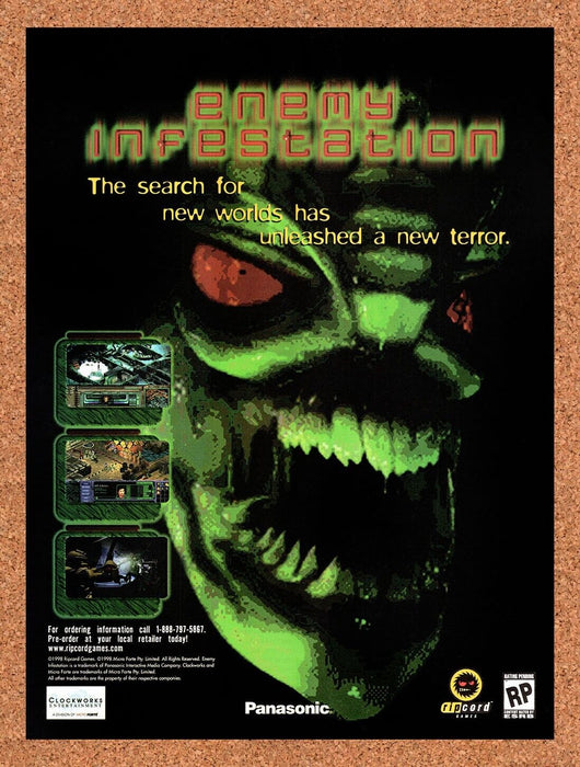 1998 Enemy Infestation PC Original Ad v3 - for just $17.99! 