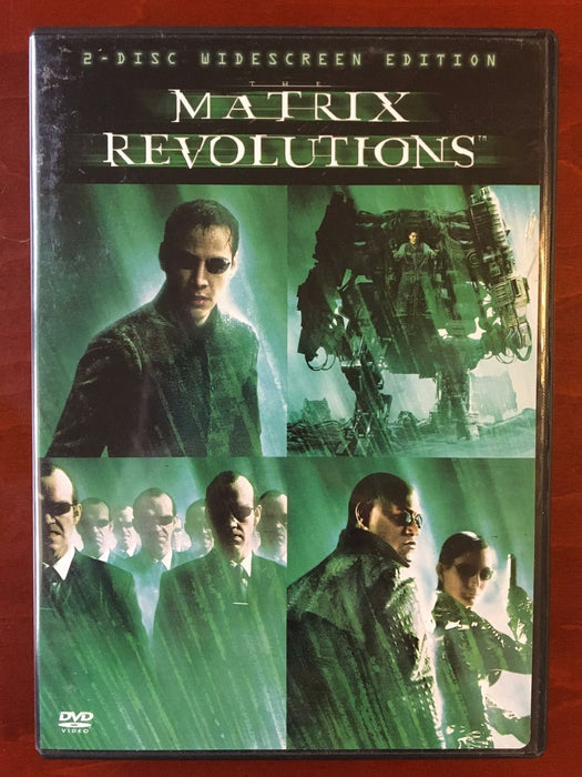 The Matrix Revolutions (DVD, 2003, 2-Disc, Widescreen) - J0730 - for just $1.99! 