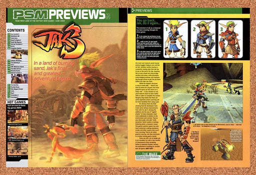 2004 Jak 3 PS2 Original Ad v1 - for just $21.49! 