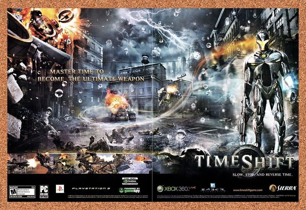 2007 TimeShift PC Original Ad - for just $21.49! 