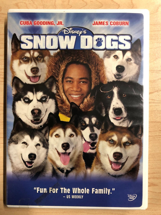 Snow Dogs (DVD, 2002, Disney) - K7 - for just $1.99! 