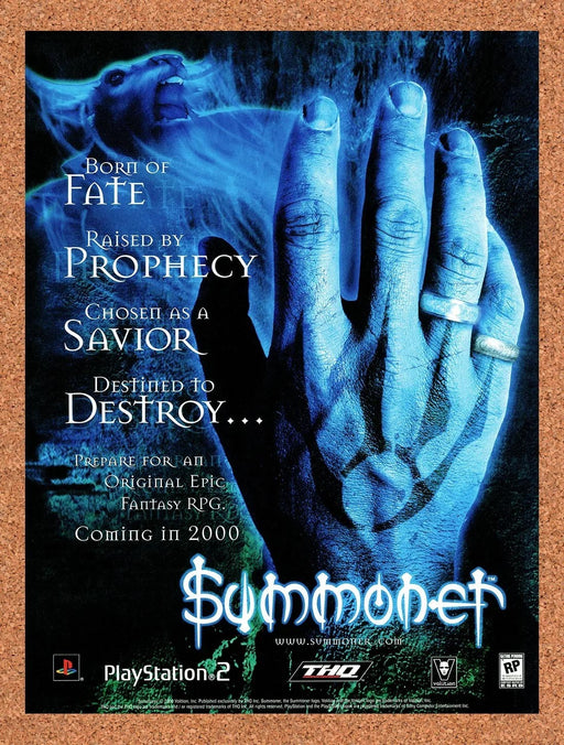 2000 Summoner PS2 Original Ad v2 - for just $16.57! 