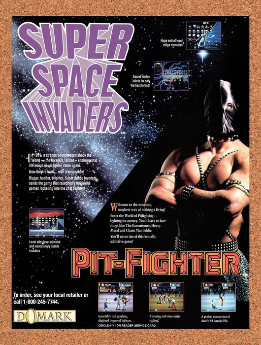 1992 Domark Arcade Games Original Ad v1 - for just $17.99! 