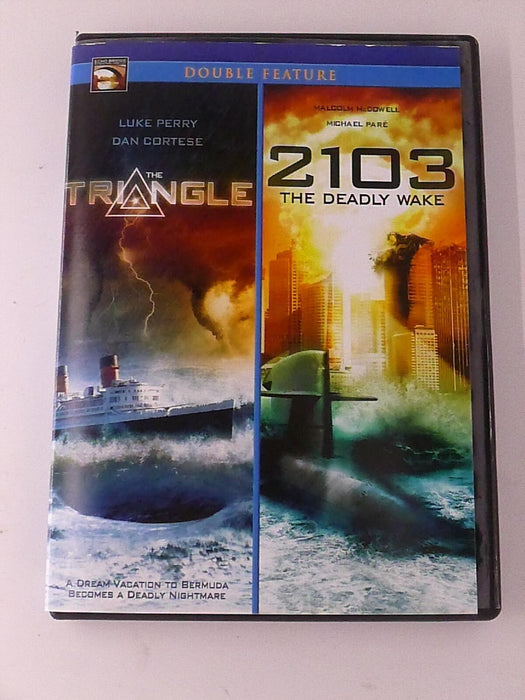 The Triangle - 2103 The Deadly Wake (DVD, 2-film) - K0107 - for just $3.50! 