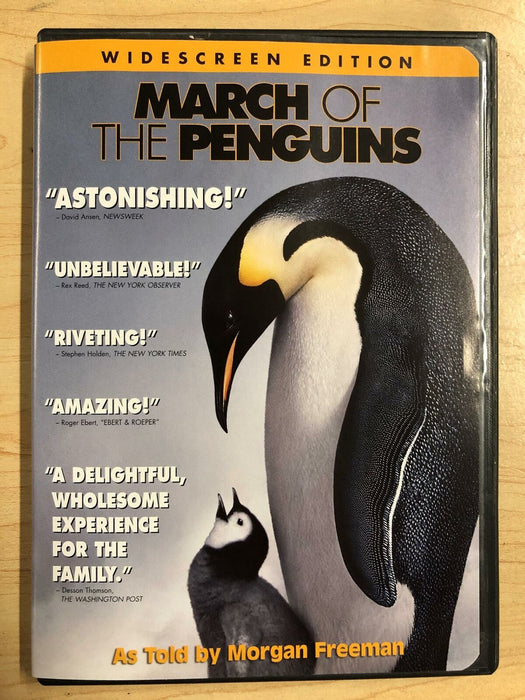 March of the Penguins (DVD, Widescreen, 2005) - J1231 - for just $1.99! 