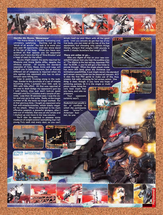 2000 Armored Core 2 PS2 Original Advertisement vr1 - for just $19.49! 