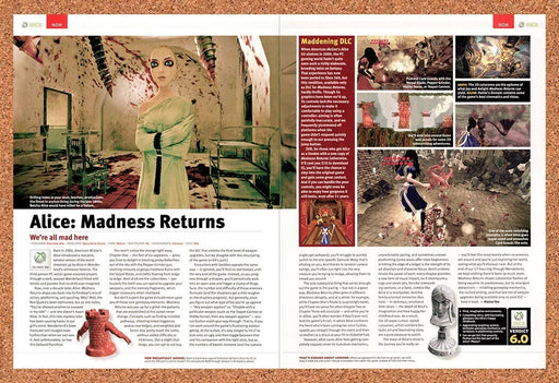 2011 Alice Madness Returns Xbox 360 Review Original Ad v2 - for just $21.49! 