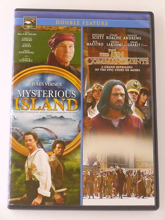 Mysterious Island - The Ten Commandments (DVD, 2-film) - L04 - for just $4.99! 