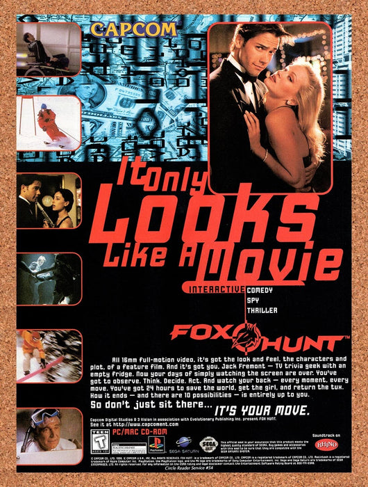 1996 Fox Hunt PC Original Ad v1 - for just $17.99! 