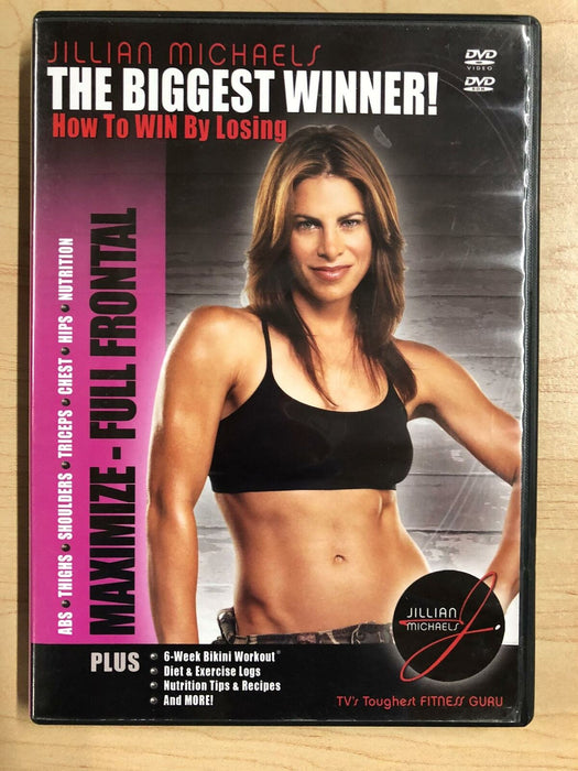Jillian Michaels - Maximize Full Frontal (DVD, exercise, 2005) - I1030 - for just $1.99! 