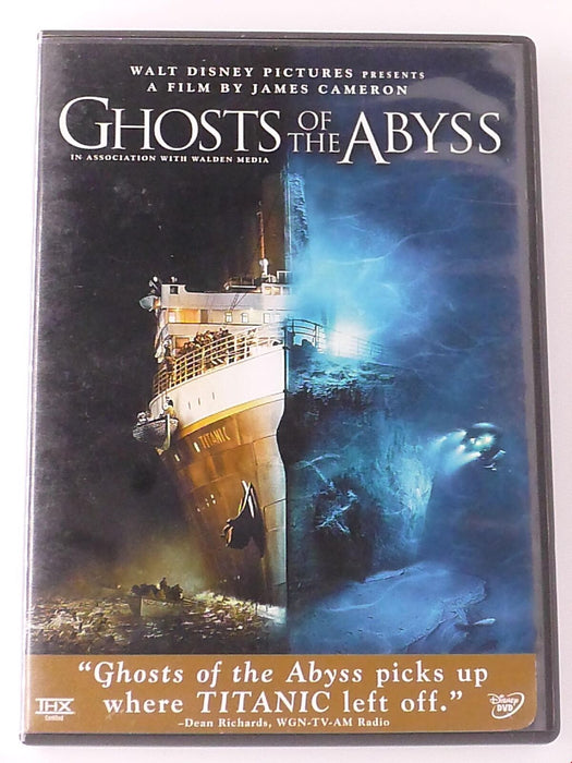 Ghosts of the Abyss (DVD, 2003, Disney) - K9 - for just $2.99! 