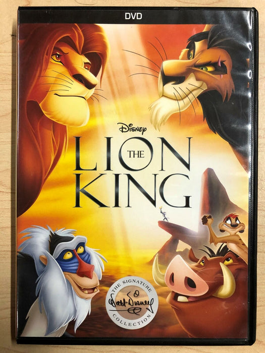 The Lion King (DVD, Disney, 1994, The Signature Collection) - K9 - for just $4.99! 