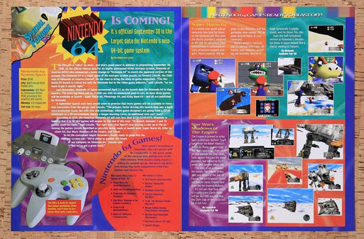 1996 Nintendo N64 Console Launch Review Original Ad v7 - for just $22.99! 