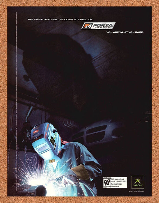 2004 Forza Motorsport Xbox Original Ad - for just $17.99! 