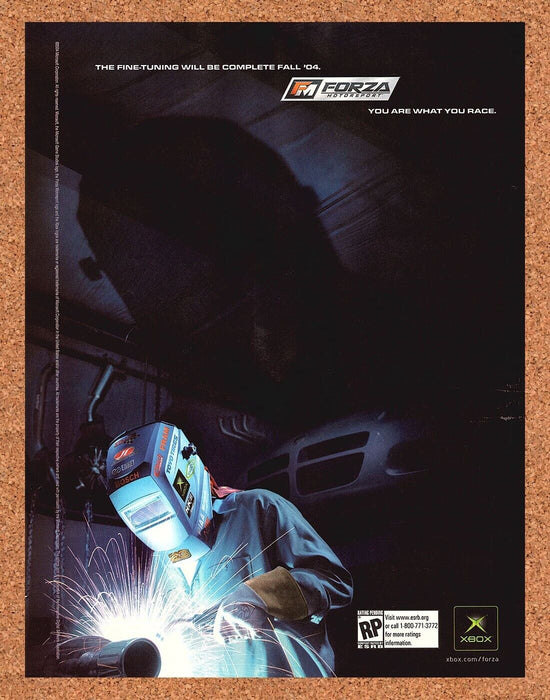 2004 Forza Motorsport Xbox Original Ad - for just $17.99! 
