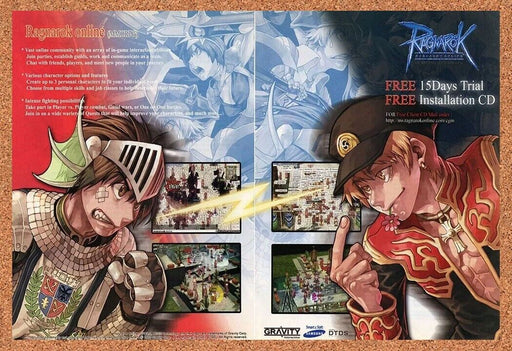 2006 Ragnarok Online PC Original Ad v4 - for just $21.49! 