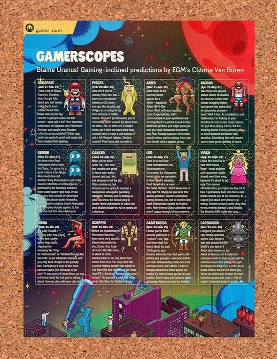 2002 Gamerscopes Horoscope Symbols Original Ad - for just $17.99! 