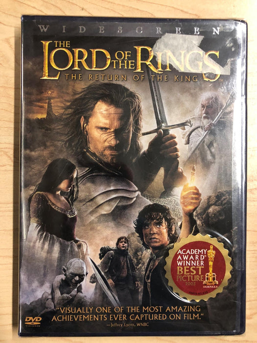 The Lord of the Rings - The Return of the King (DVD, 2003, Widescreen) - NEW25 - for just $2.50! 