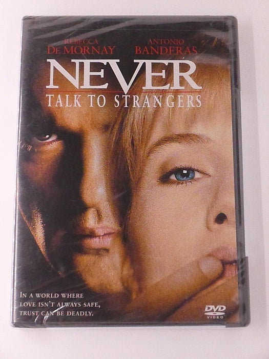 Never Talk to Strangers (DVD, 1995) - NEW24 - for just $4.99! 