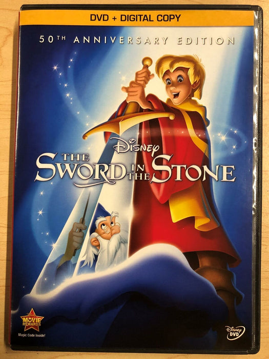 The Sword in the Stone (DVD, 1963, 50th Anniversary Edition, Disney) - K5 - for just $6.99! 