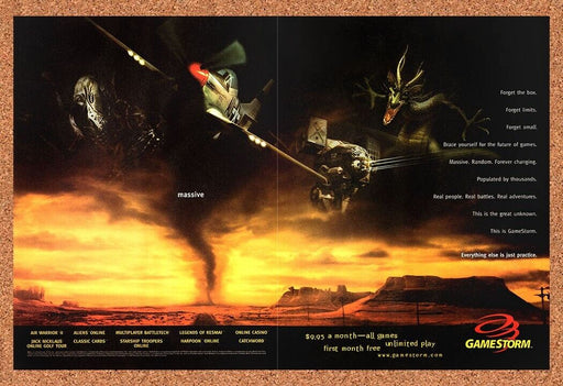 1998 Game Storm Original Ad - for just $21.49! 