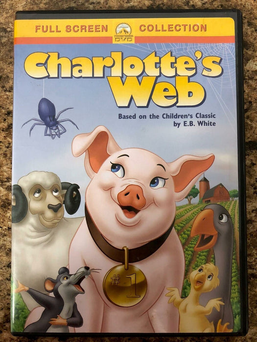Charlottes Web (DVD, 1973, Full Screen Version) - L05 - for just $1.99! 