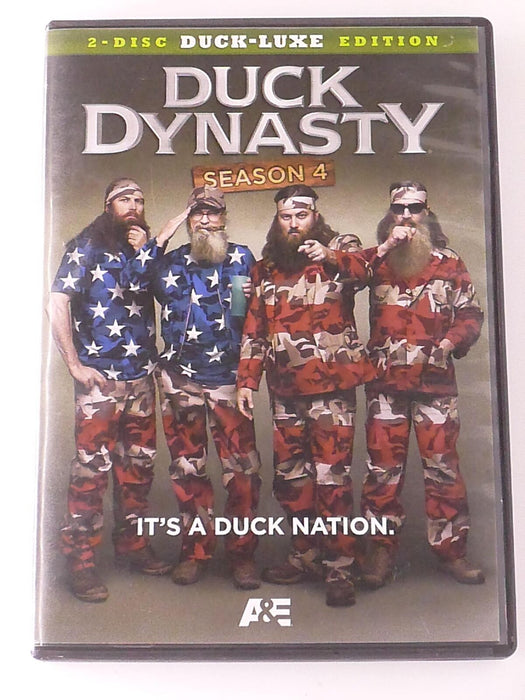 Duck Dynasty - Season 4 (DVD, 2-disc duck-luxe edition, 2013) - K6 - for just $4.99! 