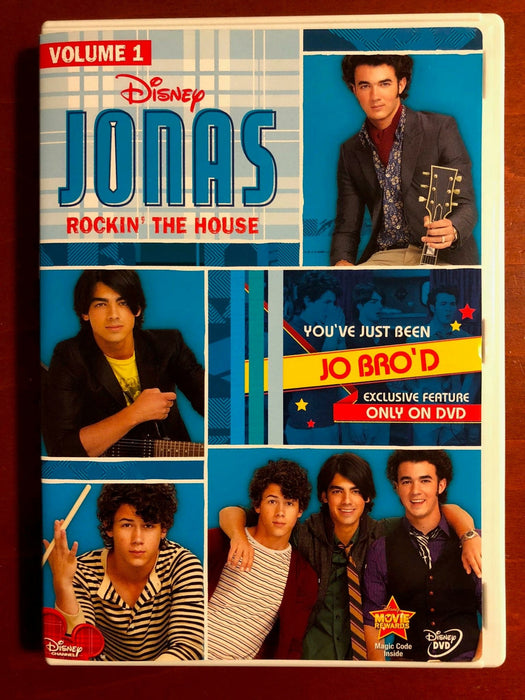 Jonas Rockin The House - Vol. 1 (DVD, Disney) - L01 - for just $1.99! 