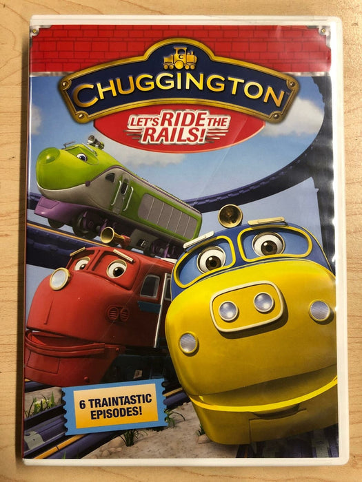 Chuggington - Lets Ride the Rails (DVD, 6 episodes) - L03 - for just $1.99! 
